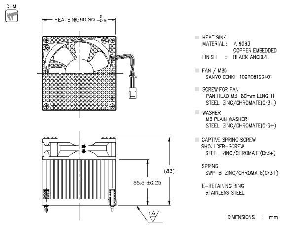 PRN9055M86 Specification
