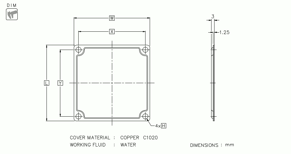 VC series Vapor Chamber