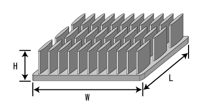 オンラインカタログ ヒートシンク選定依頼