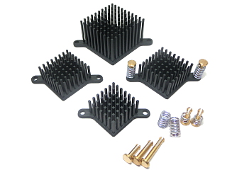 Heat Sinks with integrated Attachment Tabs