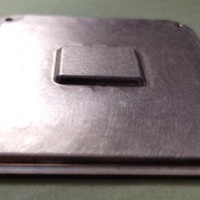表面を加工する凸形状